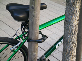 街角の自転車