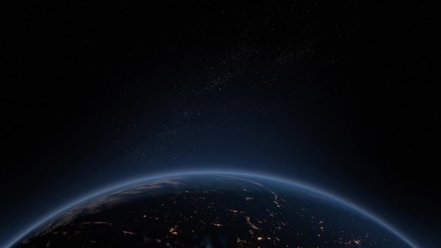 plan&egrave;te nuit et jour
