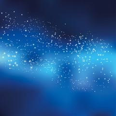 Naklejka na ściany i meble night sky stars concept vector illustration for background. simp