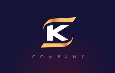 K Letter Logo Design. Modern Letter Template.