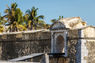 Fort San Juan de Ulua in Veracruz city, Mexico