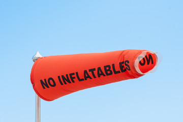 'NO INFLATABLES