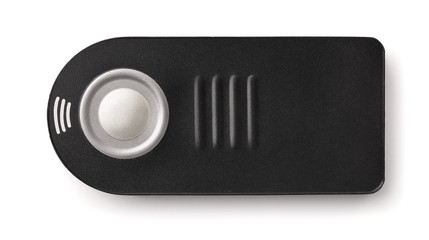 Top view of remote control