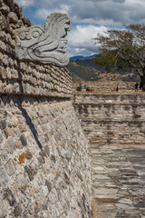 Ruins of the pre-hispanic (pre-Colombian) town Mixco Viejo, Guat