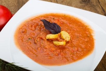 Gazpacho tomato soup
