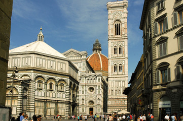 Florenz Domanlage mit Baptisterium