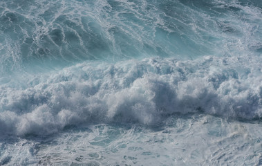 Naklejka na ściany i meble Sea wave for background