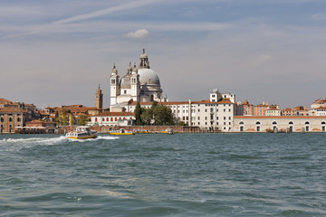 Obraz premium Venice cityscape, view fron lagoon. Italy.