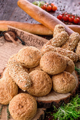 Bread with seeds