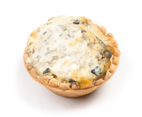 Tartlet cake isolated