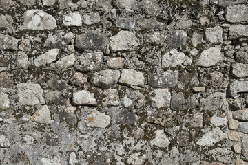 Grey granite wall background texture