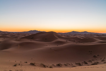 Fototapeta na wymiar Sahara Desert, Morroco 