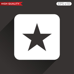 Star icon. Button with star icon. Modern UI vector.
