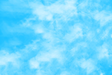clouds in the blue sky background