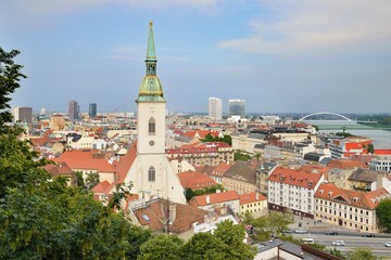 Fototapeta premium Bratislava - the capital of Slovakia