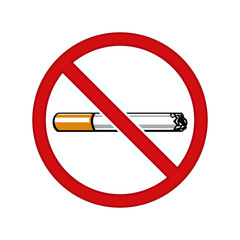 No Smoking sign