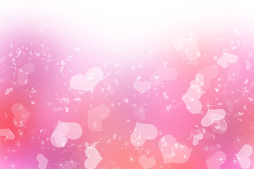 Fototapeta na wymiar Romantic love pink Valentines background.