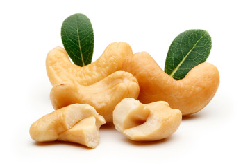 Cashew nut isolated