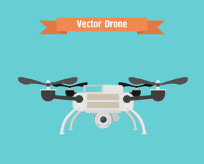 Drone vector illustration