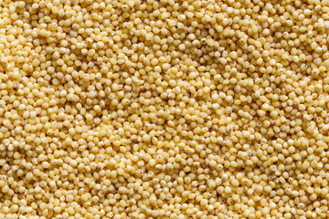 Background of dry millet from above.