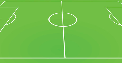 Soccer field vector