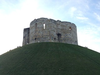 Fototapeta na wymiar Cliffords Tower, York England
