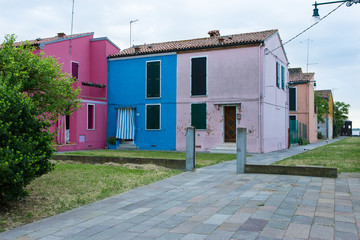 Fototapeta na wymiar typisch Burano Venedig