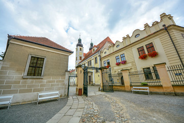 Historic Centre of Telč,UNESCO World Heritage Sites is a town in southern Moravia, Czech Republic 