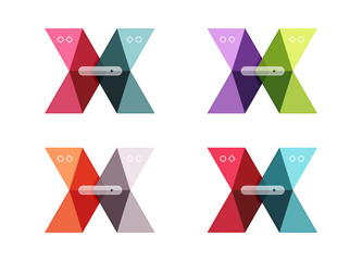 Vector colorful business infographic template or web banner layout