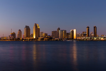 Naklejka premium San Diego, California, USA