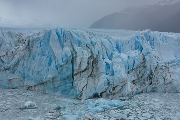 glacier of Perito Moreno in Los Glaciares National Park in Argentina