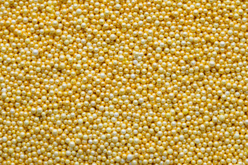 Multicoloured sweet sugar balls. Small ball pattern.