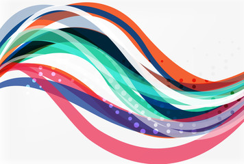 Flowing abstract background