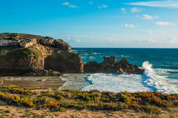 Beautiful landscapes of Fishermen's Trail, Trails Alentejo, Rota Vicentina hiking trail Portugal