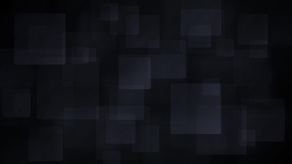 Black abstract background of blurry squares