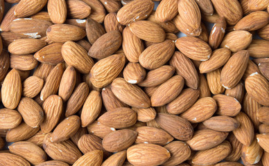 Almonds background texture