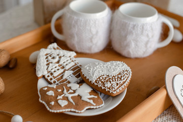 Decorations for St. Valentine's Day. It can be used as a background