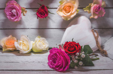 Bokeh of Flowers, Blumenbokeh, Muttertag, Valentinstag