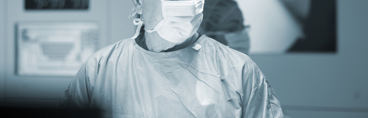 Surgeon in hospital surgery