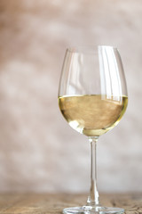 Glass of white wine