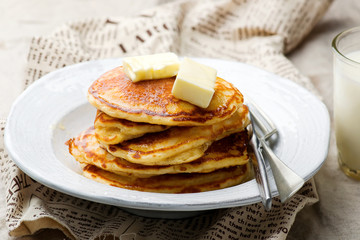 peanut butter pancakes