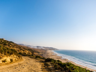 On the way to the beach, Asilah, Morocco