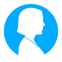 Woman Silhouette Profile View