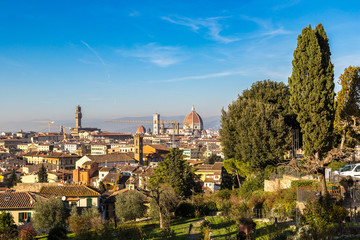 Panoramic view of Florence
