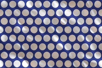 Continuous   silk dotted fabric pattern