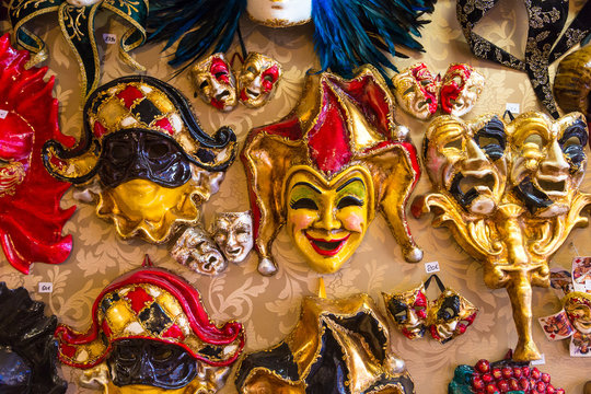 Carnival masks in Venice