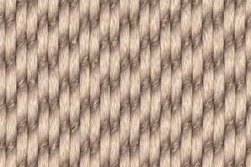 Wide continuous sackcloth  fabric pattern