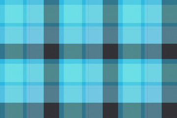 Wide continuous   plaid fabric pattern