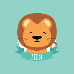 Cute Cartoon lion
