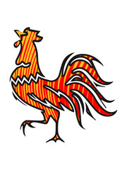 Rooster crow design